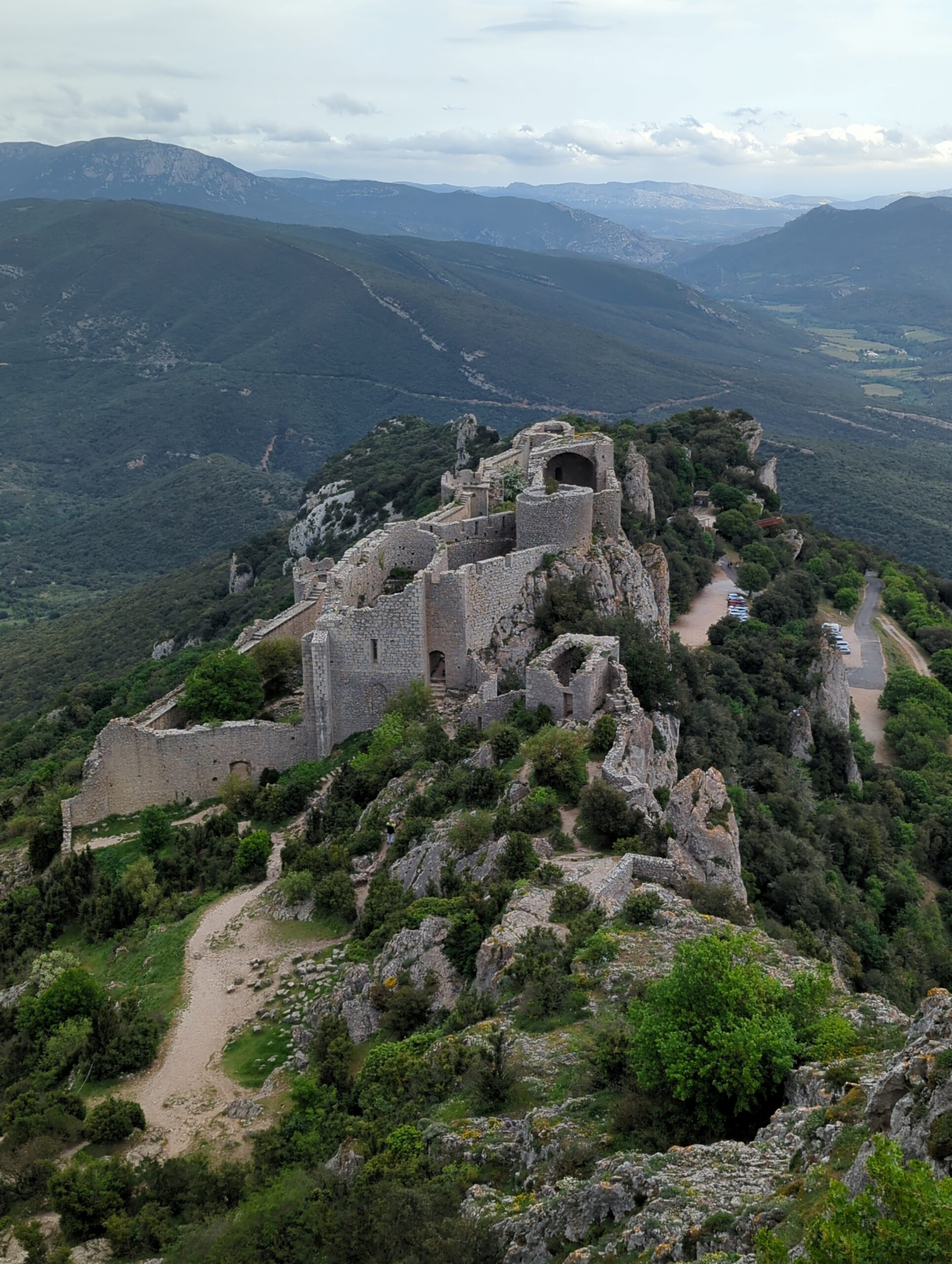 Lees meer over het artikel Chateau De Peyrepertuse in de Corbières